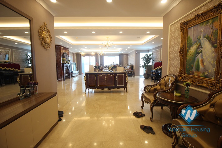 Nice apartment for rent in ciputra with luxurious furniture and modern equipment